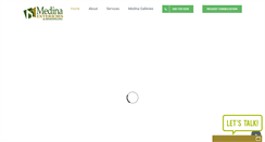 Desktop Screenshot of medinaexteriors.com